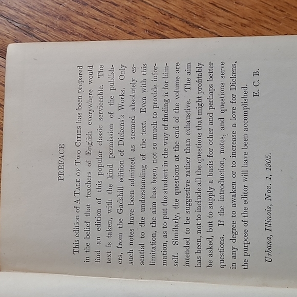 Vintage 1906 "A Tale of Two Cities" by Charles Dickens - Picture 11 of 11